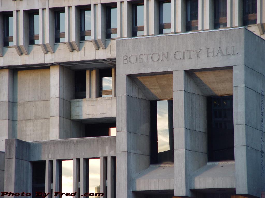 Windows, Boston City Hall